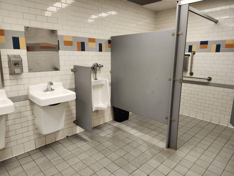 New York City MTA 34 Street–Hudson Yards station toilets.